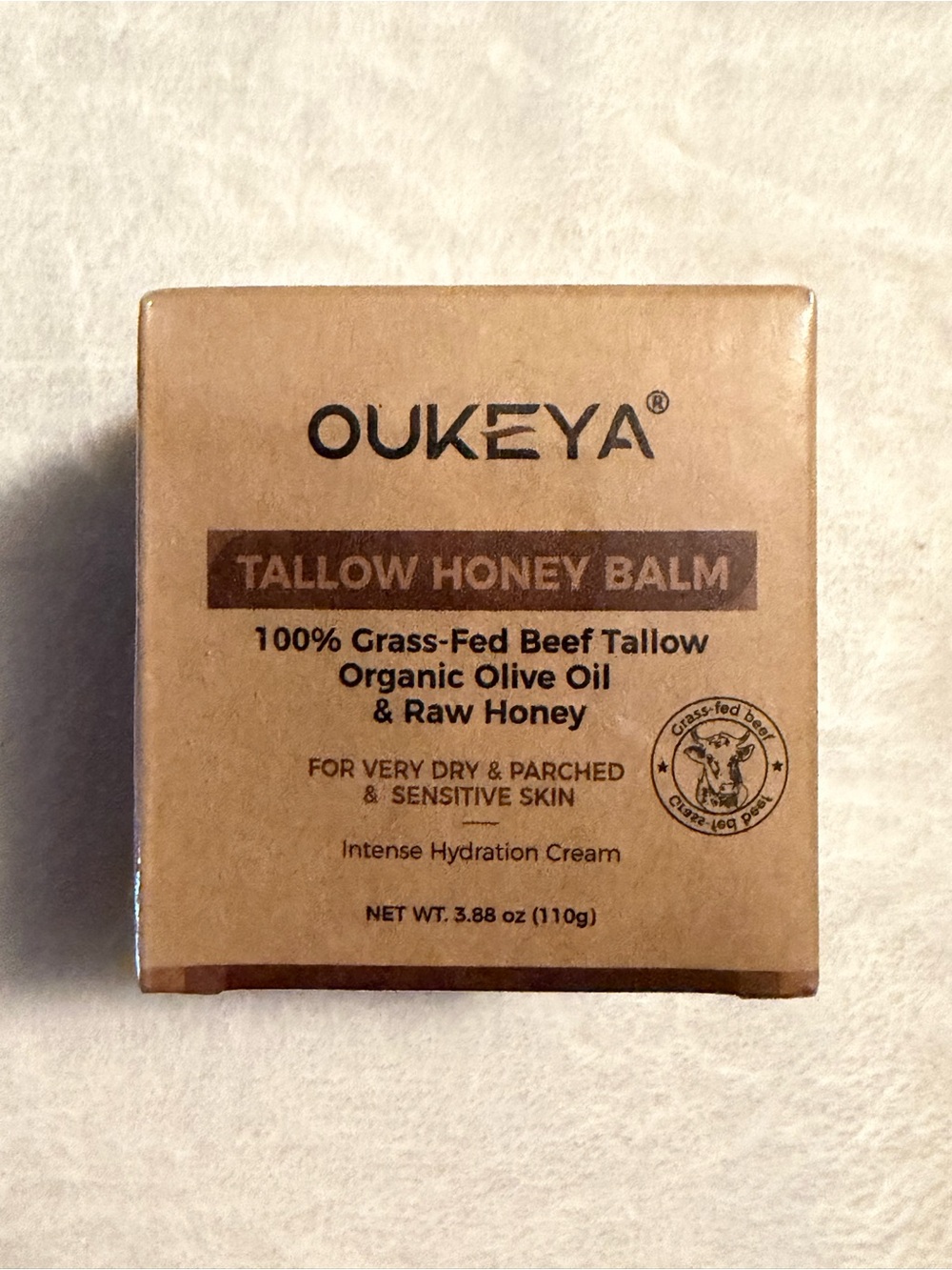 OUKEYA Tallow Honey Balm 3.88 Oz